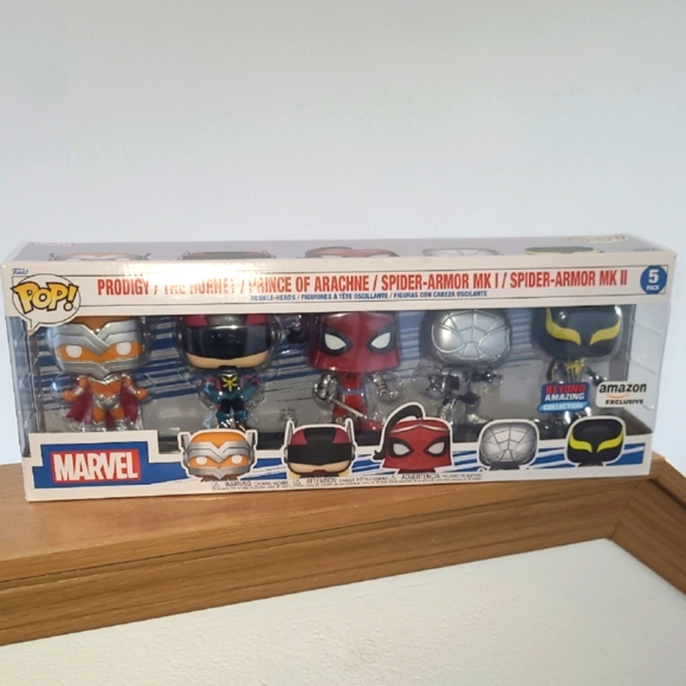 Funko Pop! Marvel Spider-Man 5-Pack Exclusive